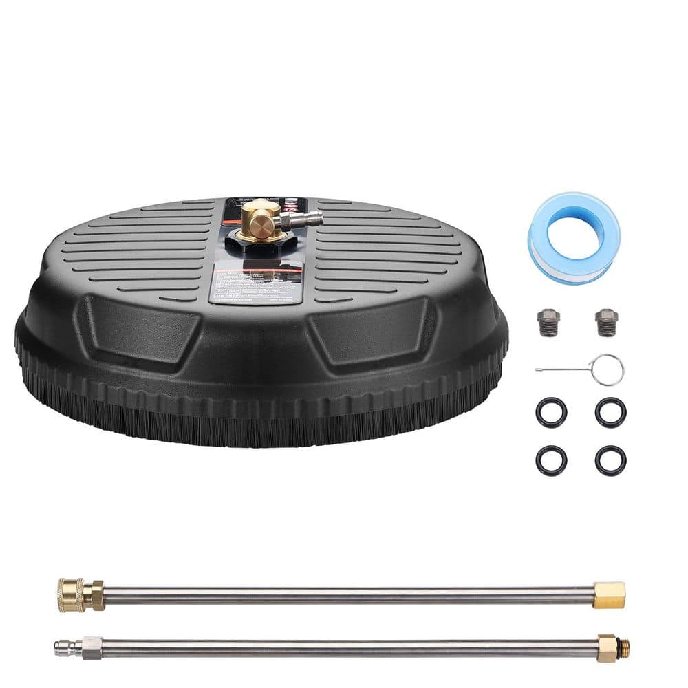 Pressure Washer Surface Cleaner 15 in. 4000 Max PSI Pressure Washer Surface Cleaner With Quick-Connect Connector - Hercitys