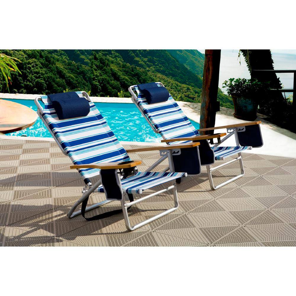 Unique 14.9 in. x 14.9 in. Sand, Commercial or Residential, Polypropylene Garage Flooring Tiles, 14 Tiles - Hercitys
