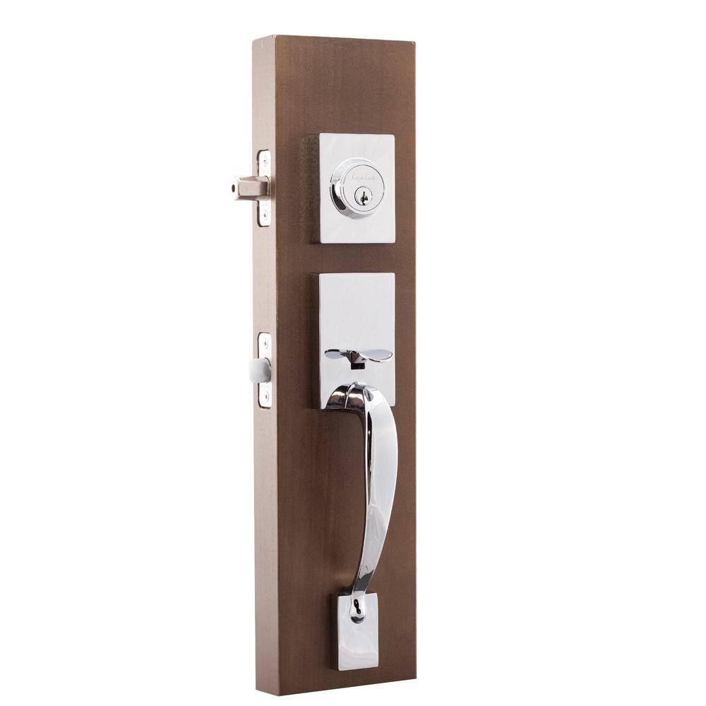 Fashion Polished Stainless Door Handleset and Egg Knob Trim - Hercitys