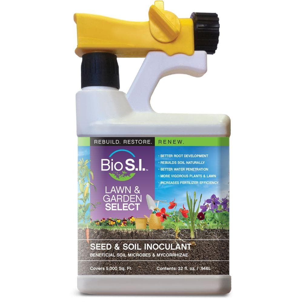 Lawn and Garden Select 32 fl. oz. Spray Bottle Organic Seed and Soil Innoculant - Hercitys