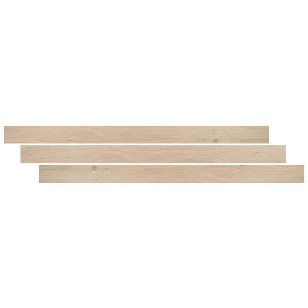 Amadeus Oak 0.37 in. Thick x 1.24 in. Wide x 78 in. Length Luxury T-Molding  Trim - Hercitys