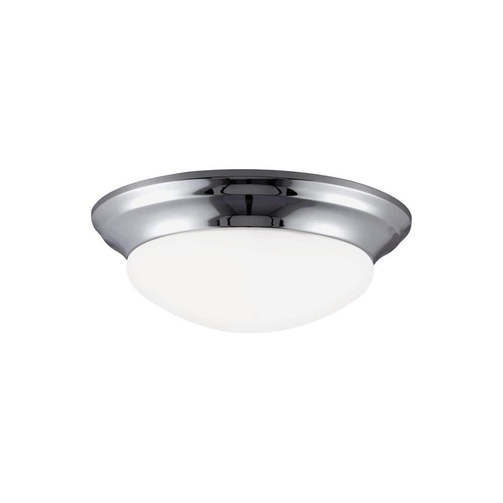 Nash 3-Light Chrome Flush Mount - Hercitys