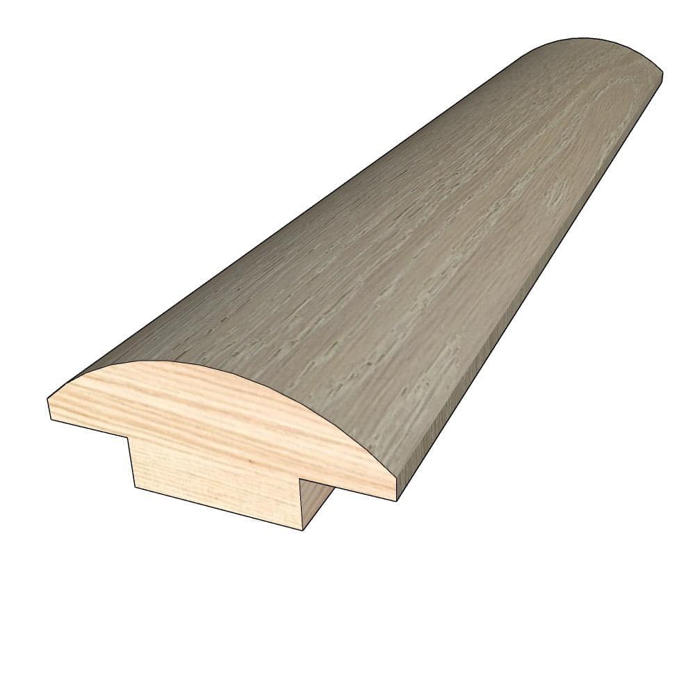 Butterscotch 0.445 in. Thick x 1-1/2 in. Width x 78 in. Length Hardwood T-Molding - Hercitys