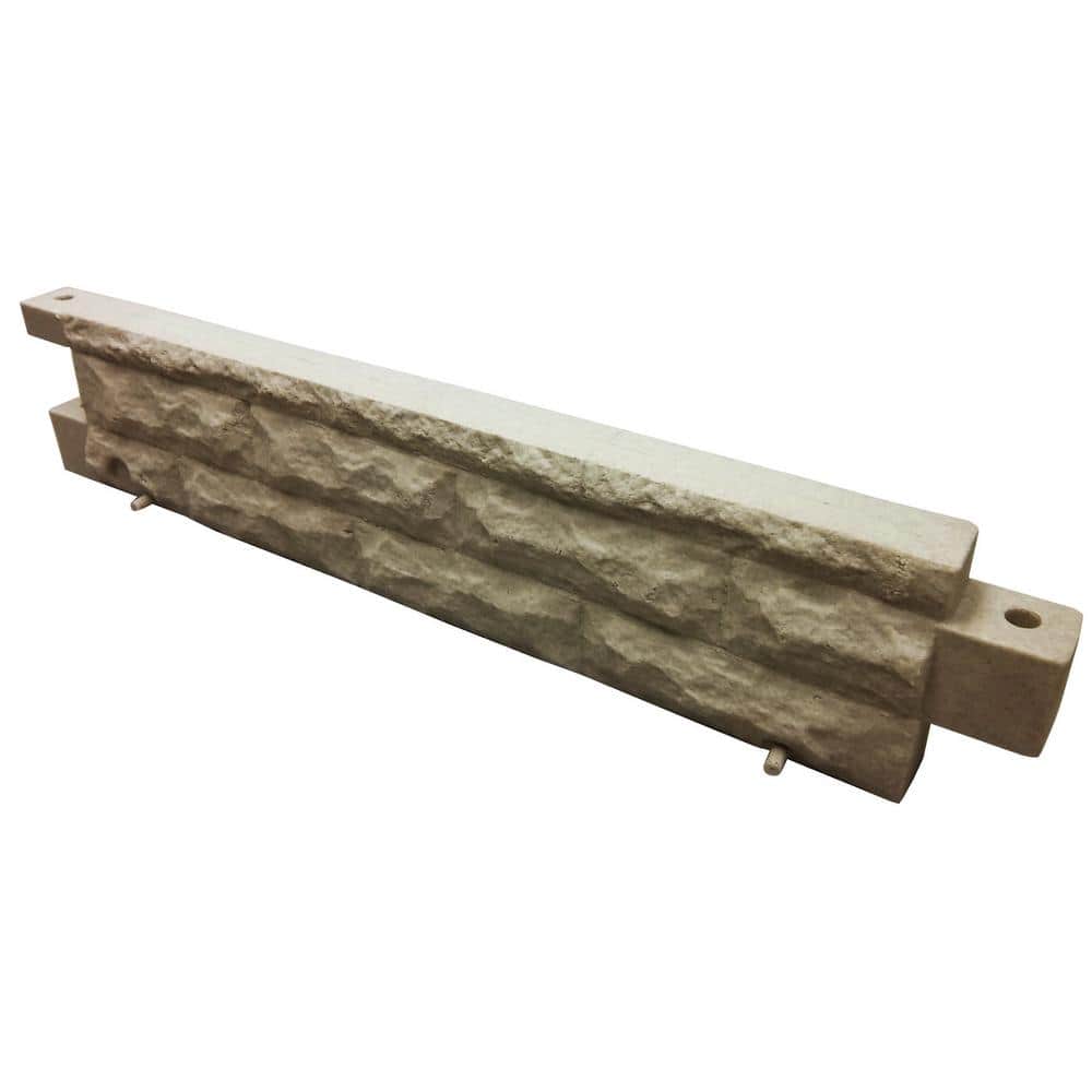 Garden Wizard 10 in. Stone Border Sandstone - Hercitys