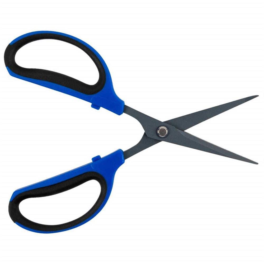 7.25 in. Pruning Shears Straight Tip with 60 mm Teflon Blades - Hercitys