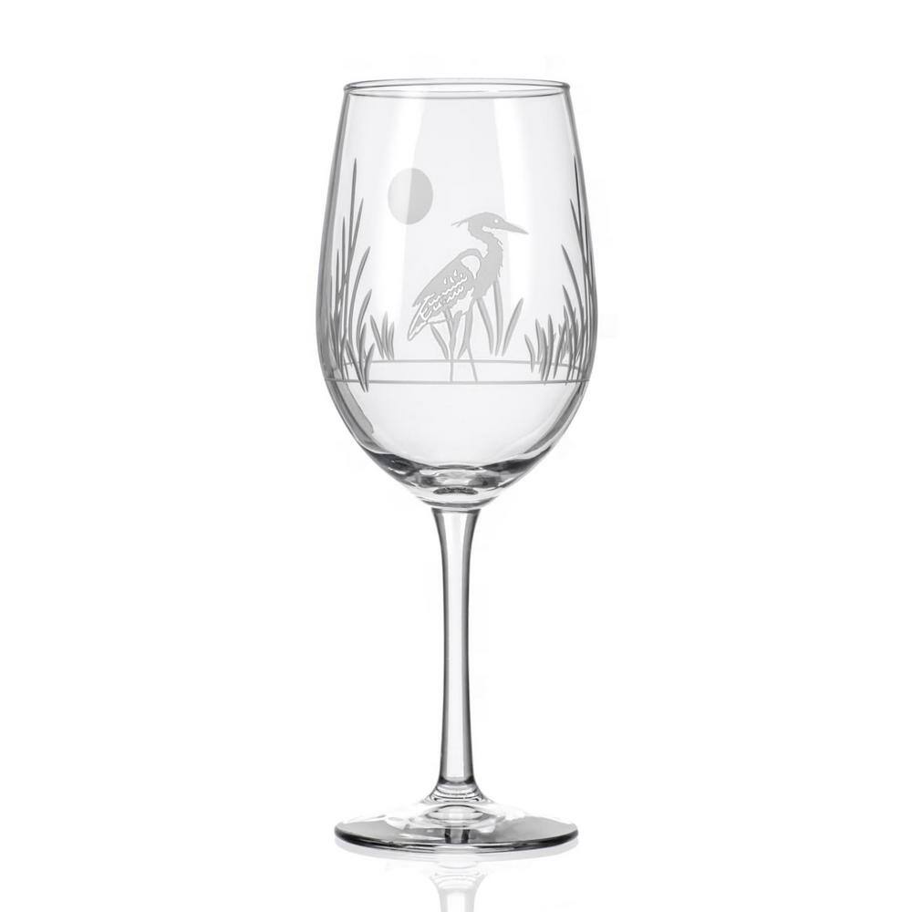 Heron 12 oz. White Wine Glasses – Set of 4 - Hercitys