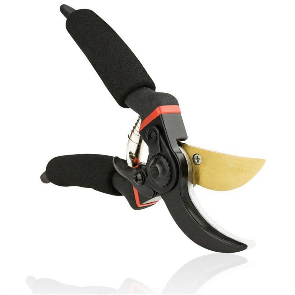 8 in. Professional Premium Titanium Bypass Pruning Shears, Lopper - Hercitys