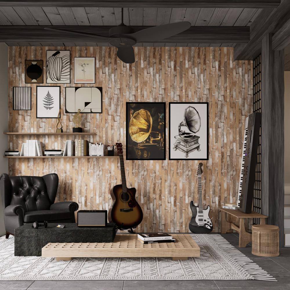 Sedona Multicolor 1-7/8 in. x 17-3/4 in. Porcelain Floor and Wall Tile (8.29 sq. ft./Case) - Hercitys