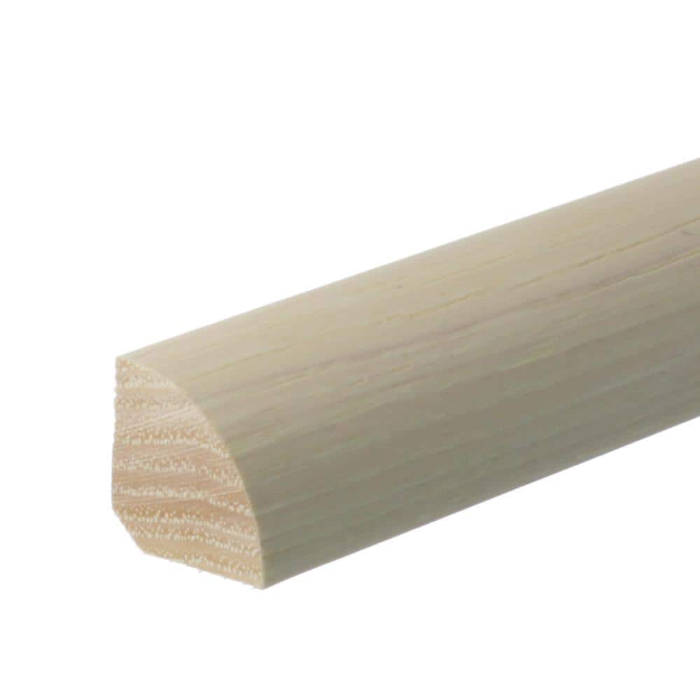 Quarter Road Mateo 0.75 in. T x 0.75 in. W x 78 in. L Matte Hickory Hardwood Trim - Hercitys