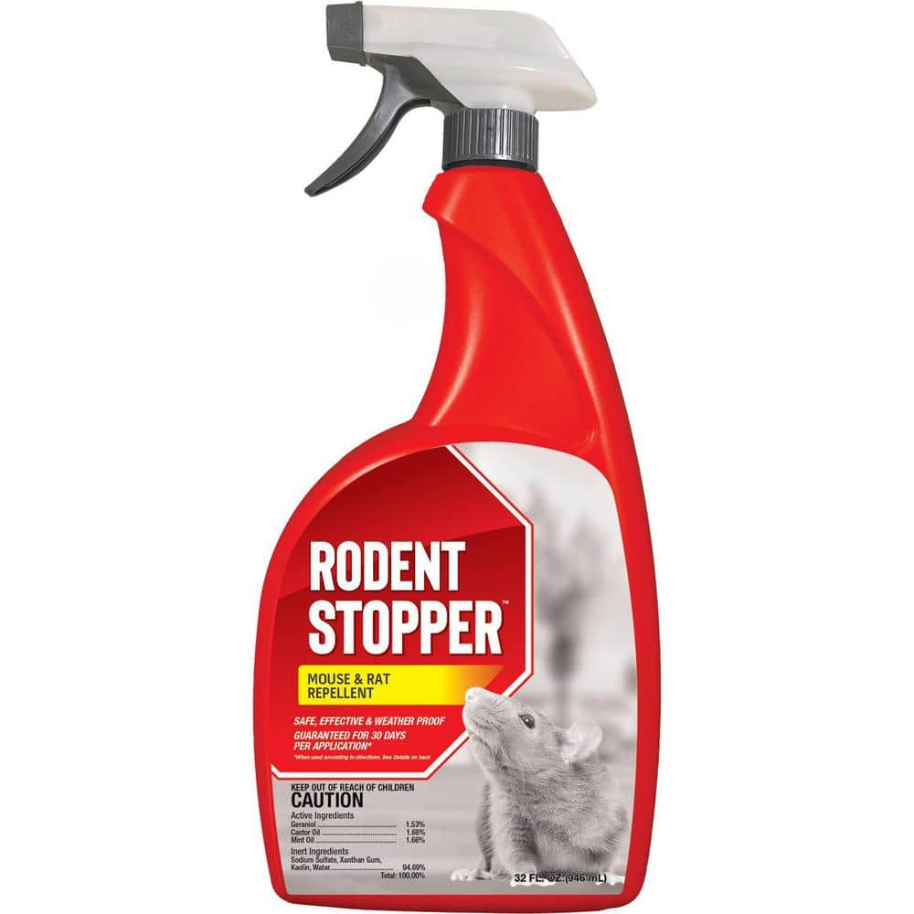 Rodent Stopper Repellent, 32 oz. Ready-to-Use - Hercitys