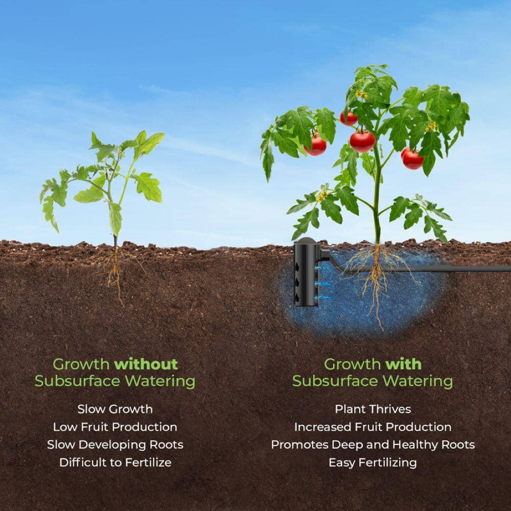 6 in. Deep Root Watering System (2-Pack) - Hercitys