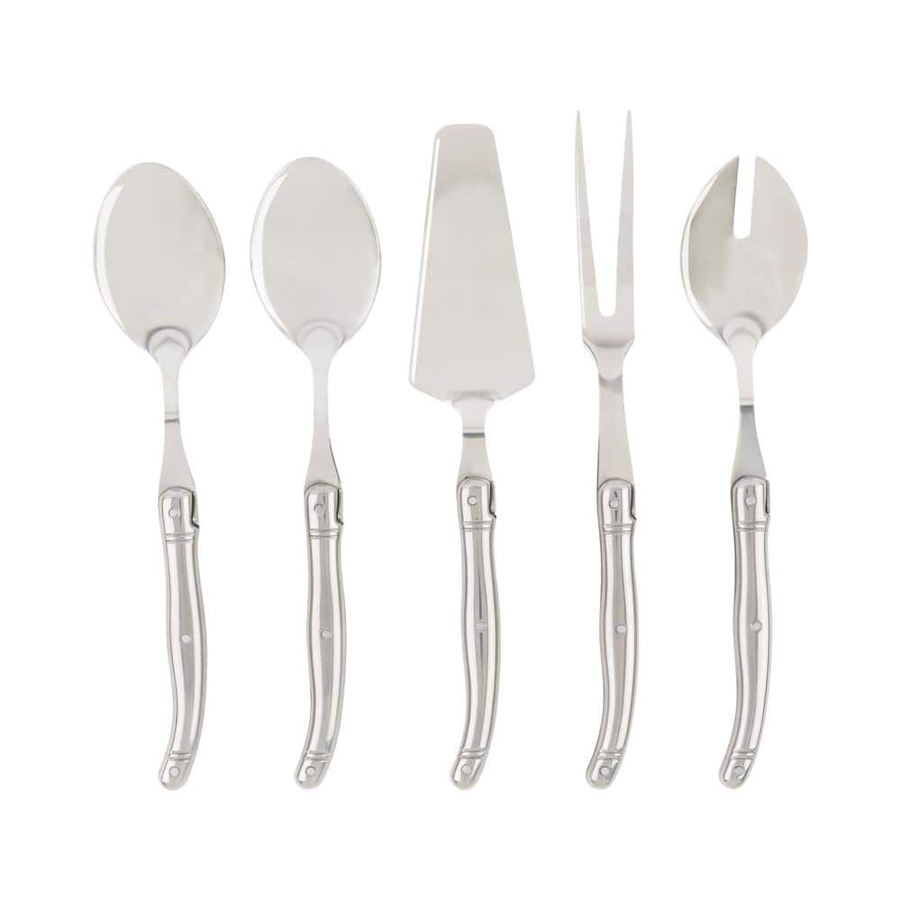 French Home Stainless Steel Laguiole 5-Piece Hostess Set - Hercitys
