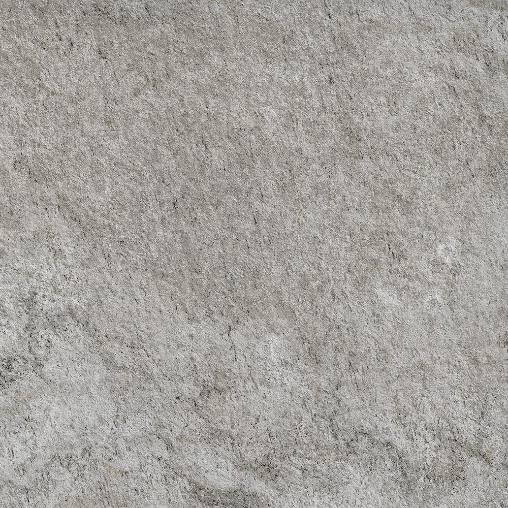 Alpe Silver 24 in. x 48 in. x 0.75 in. Quartzite Stone Look Porcelain Paver - Hercitys