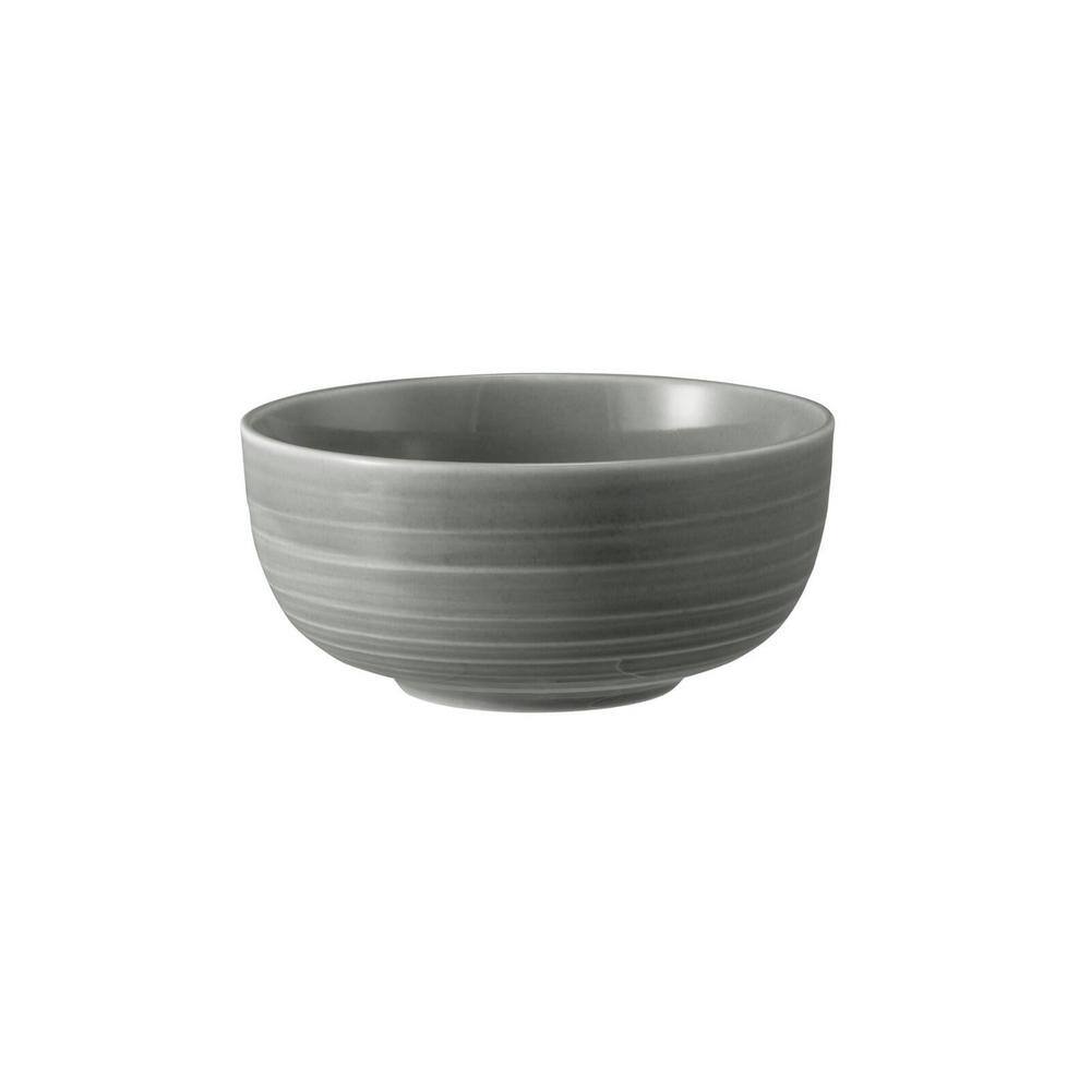 Terra 17.6 fl oz. Gray Porcelain Bowl 6 in., Set of 4 - Hercitys