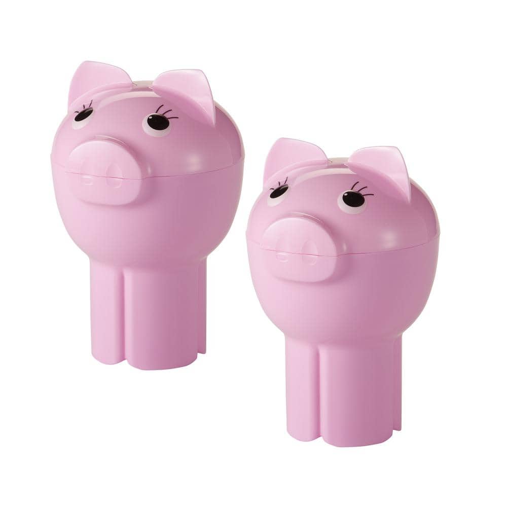 Pink PigOut Cupholder Food Container To-Go 2-Pack - Hercitys