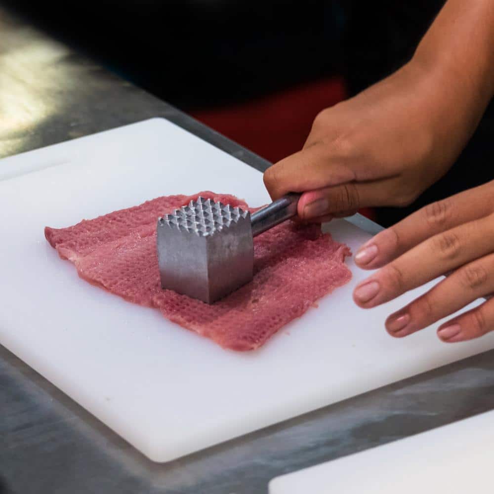 Silver Commercial Meat Tenderizer - Hercitys