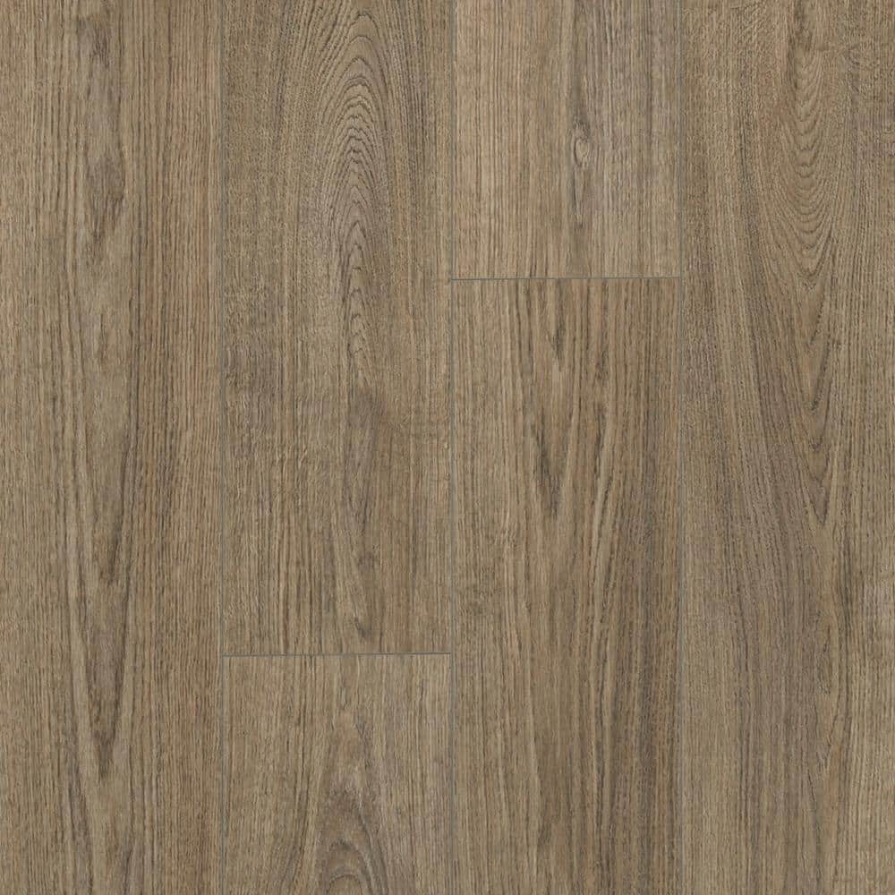 Taisen Oak 12 mm T x 7.5 in. W Waterproof Laminate Wood Flooring (21.06 sq. ft./case) - Hercitys