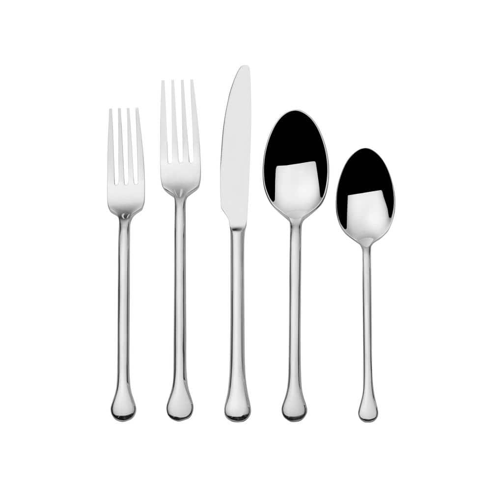 Geneva 20-pc Flatware Set, Service for 4, Stainless Steel - Hercitys