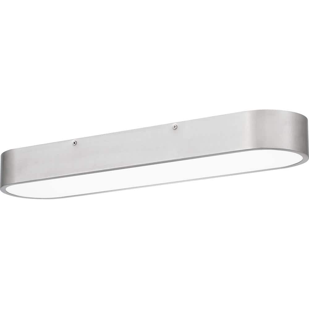 Juniper 23.75 In. Matte Black Integrated LED Flush Mount - Hercitys
