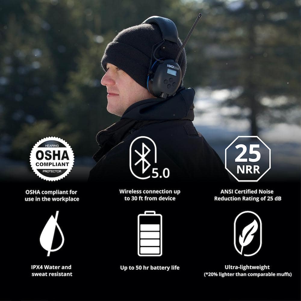 Air Defender AM/FM BT Earmuff - Hercitys