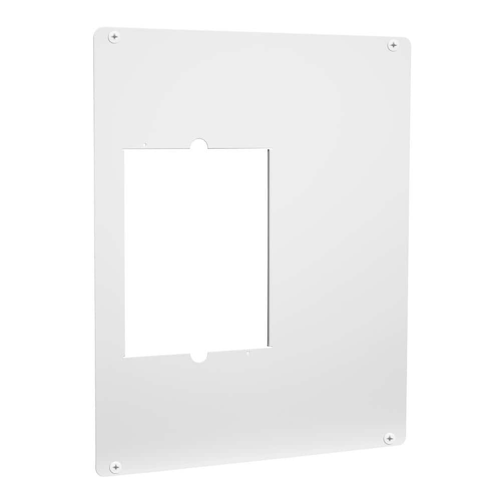 Com-Pak Plus/Max/Bath 18-1/2 in. W x 22 in. H Metal Adapter Plate White - Hercitys