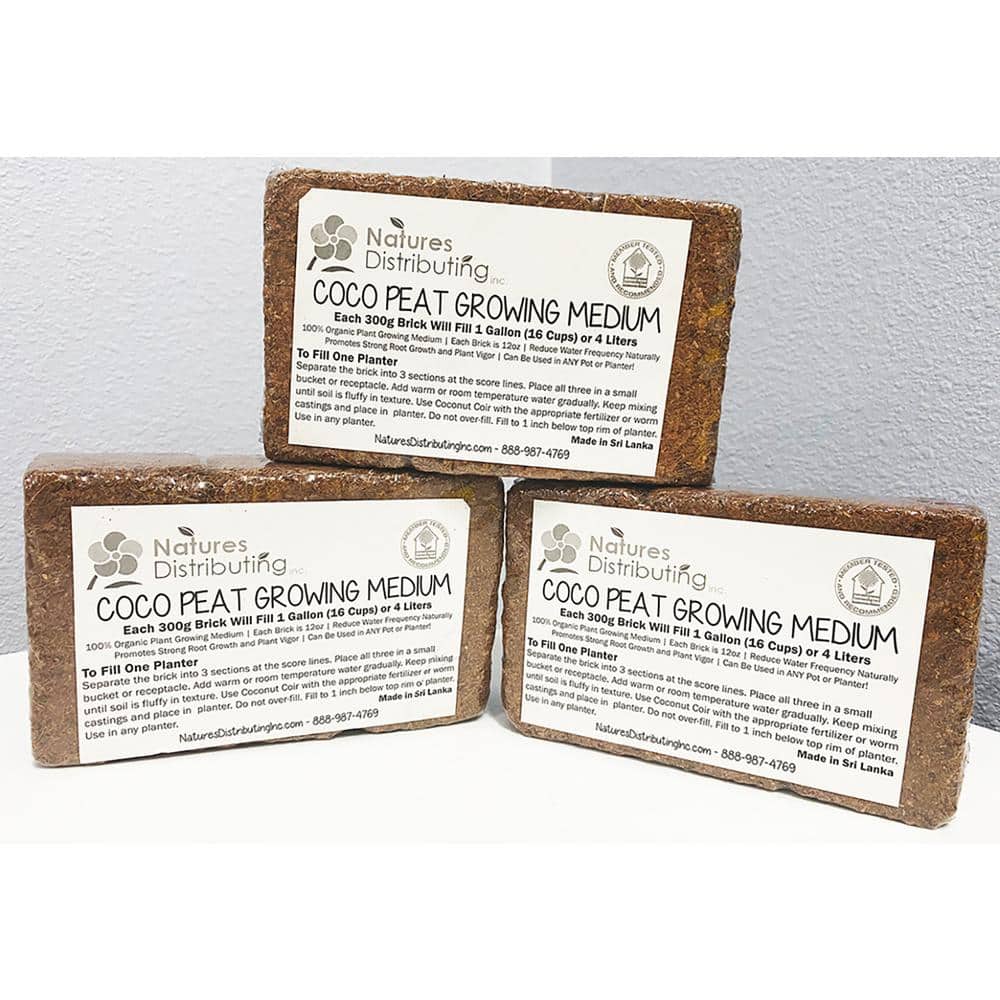 Coco Peat Brick (3-Set) - Hercitys