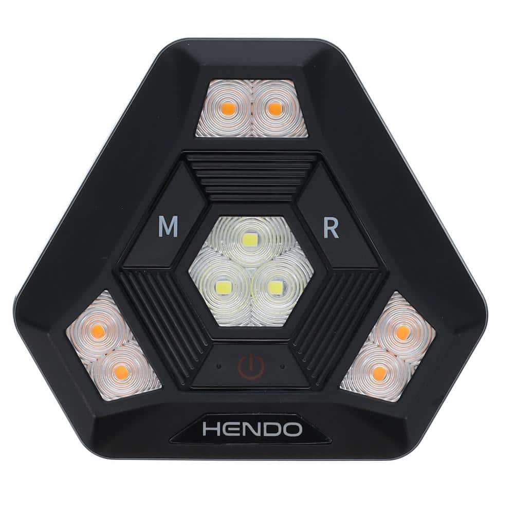 Industrial Grade Personal Safety Strobe LED Emergency Strobing Rechargeable Wireless Lighting-Black - Hercitys