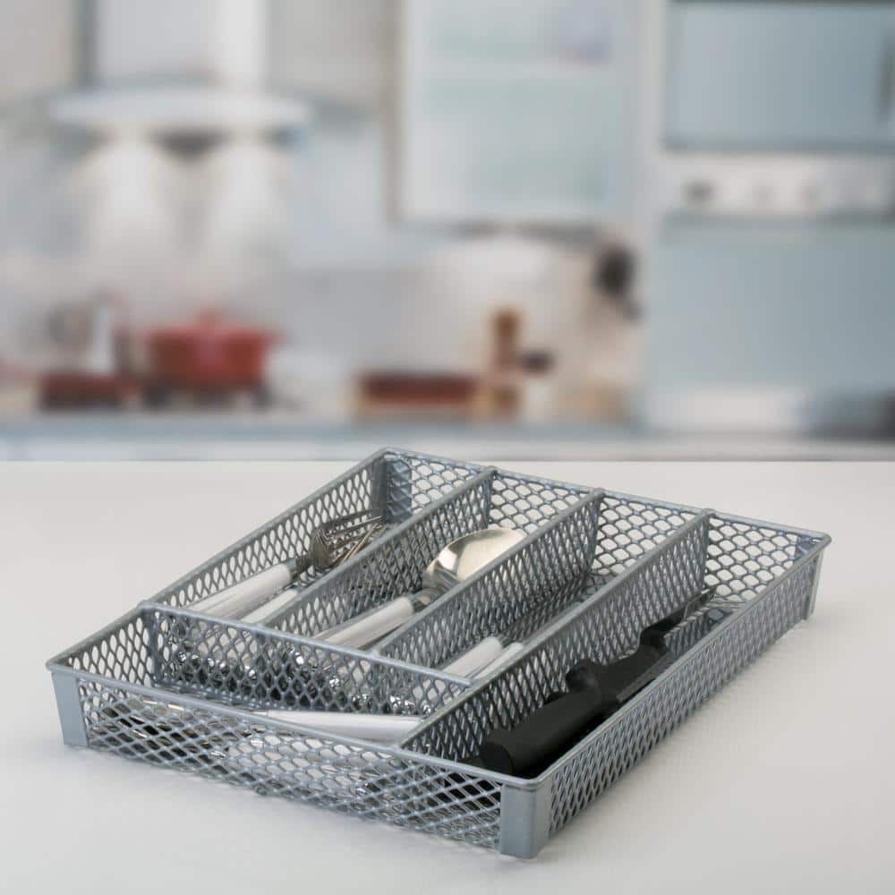 Small Grey Cutlery Tray - Hercitys