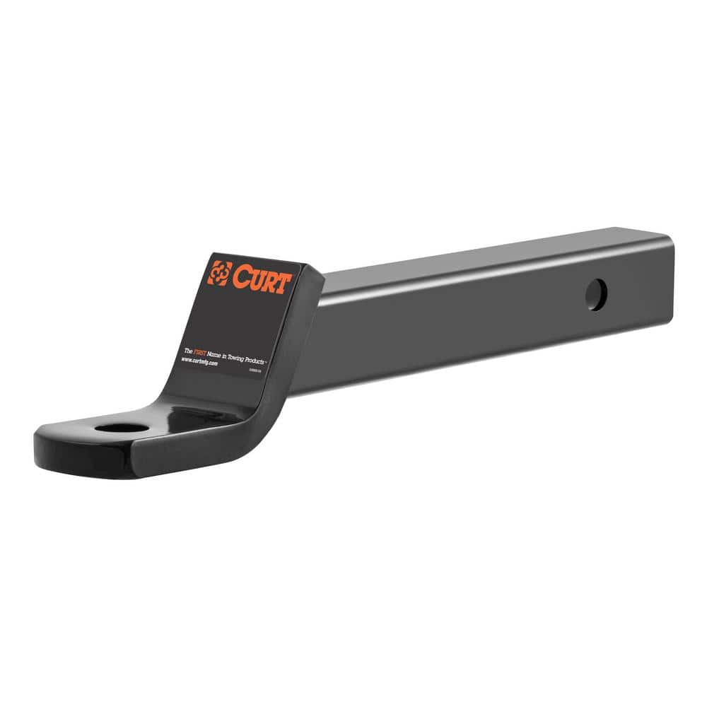 Class 3 7,500 lbs. 2 in. Drop Trailer Hitch Ball Mount Draw Bar (2 in. Shank, 12-1/4 in. Long) - Hercitys