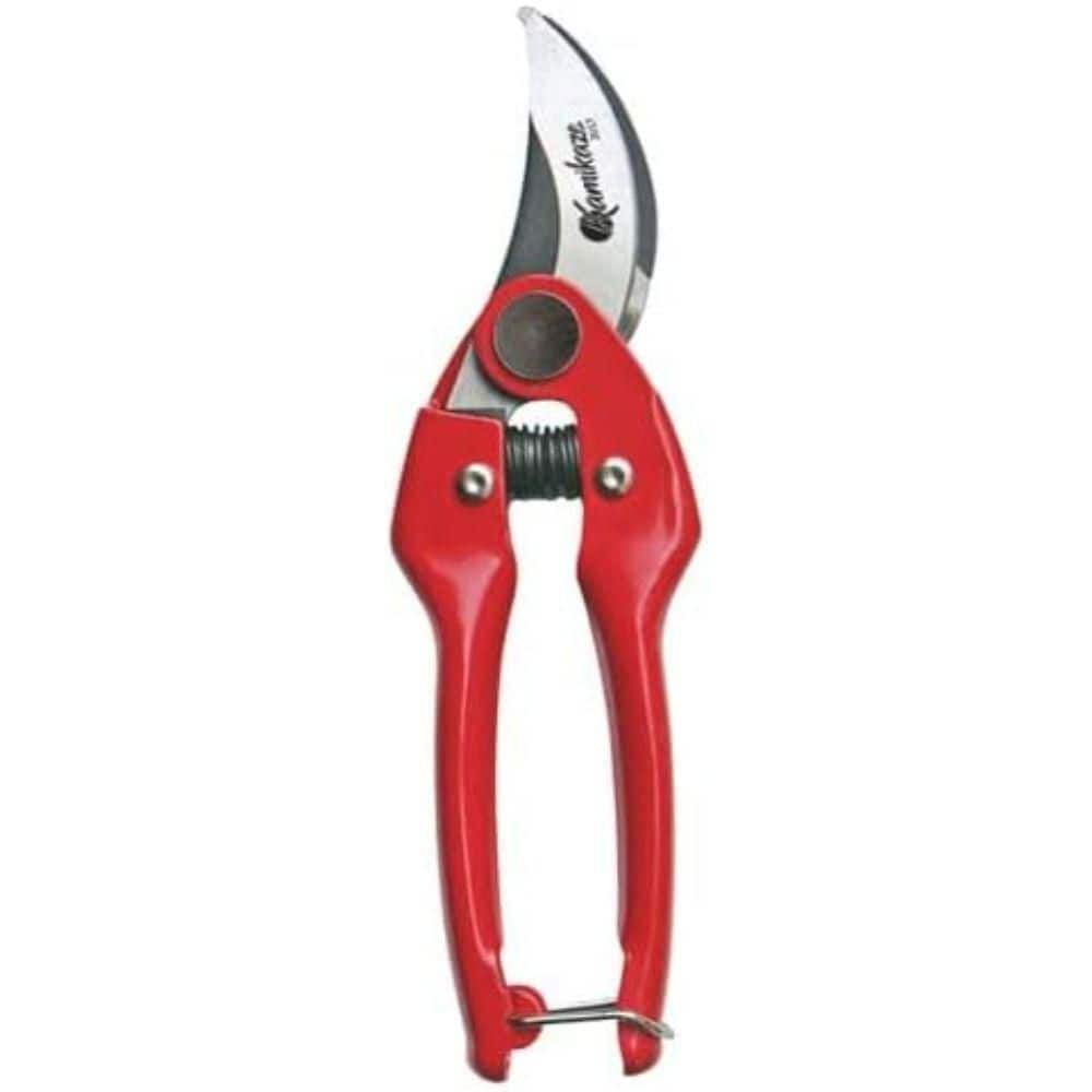 7.4 in. Bypass Pruning Shears with Hardened Blade 0.8 in. Cut Capacity High Performance Ergonomic Aluminum Handle - Hercitys