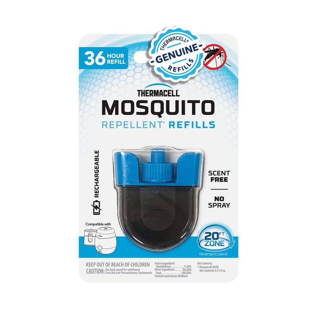 Radius Zone 36-Hour Outdoor Mosquito Control Repeller Refill with 20 ft. Coverage and Deet Free - Hercitys