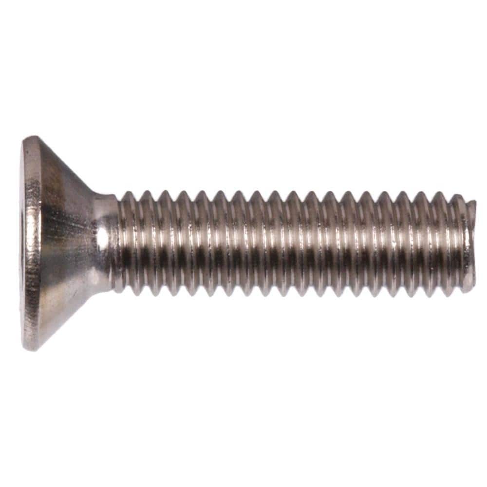 M10-1.5 x 50 mm Internal Hex Flat-Head Cap Screws (4-Pack) - Hercitys