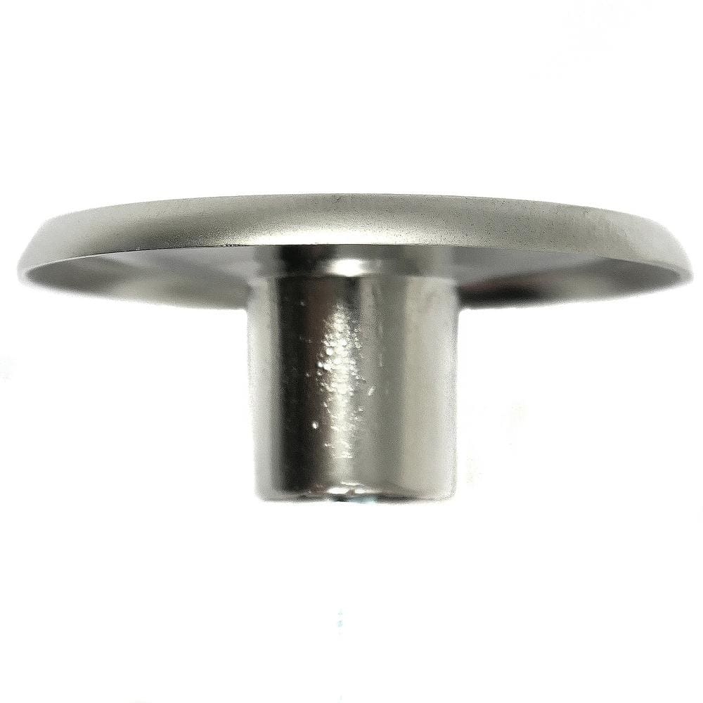 Modern Standards 1-3/4 in. Satin Nickel Round Cabinet Knob (25-Pack) - Hercitys