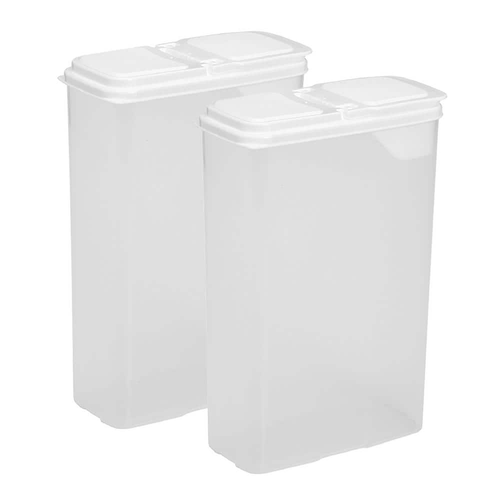 Storage Dispensers for Cereal, Snacks and More (Set of 2) - Hercitys