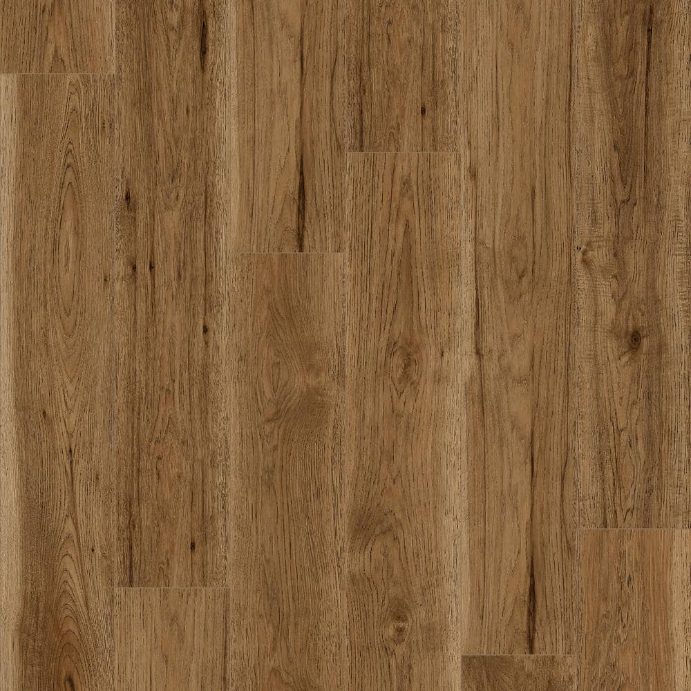 Carson Hickory 12 mm T x 8.03 in W Waterproof Laminate Wood Flooring (15.9 sqft/case) - Hercitys