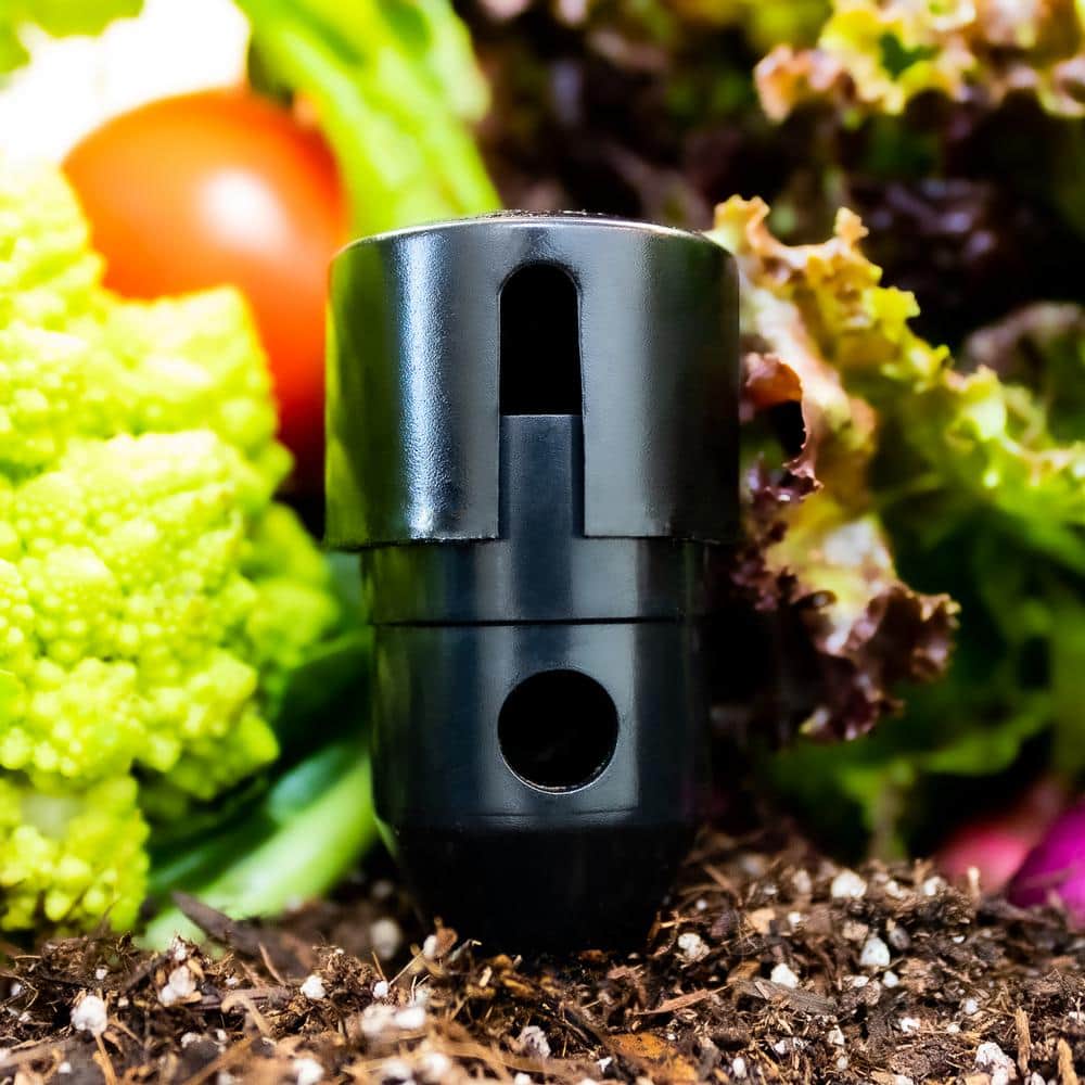 8 in. Watering Stakes (2 Pack) – Black - Hercitys