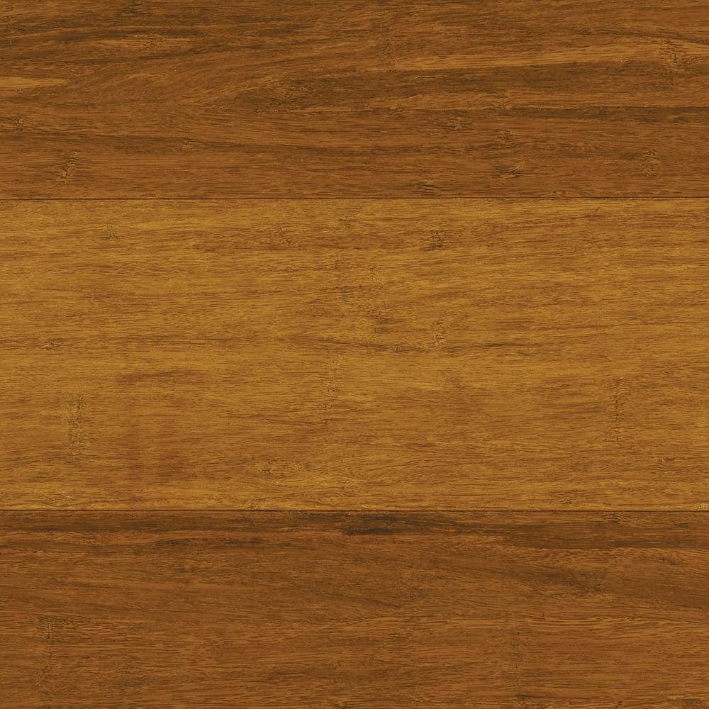 Strand Woven Harvest 3/8 in. T x 4.92 in. W x 36-1/4 in. L Solid Bamboo Flooring(24.76 sqft / case ) - Hercitys