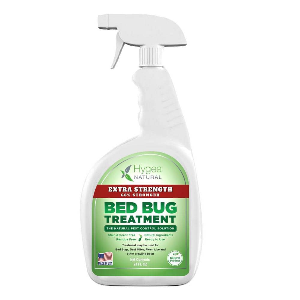 Mite and Bed Bug Spray 24 oz. Extra Strength Ready to Use, Non Toxic, Odorless, Stain Free Family Safe Insect Killer - Hercitys