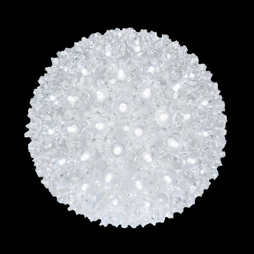 6 in. 70-Light LED Cool White Twinkle Starlight Sphere - Hercitys