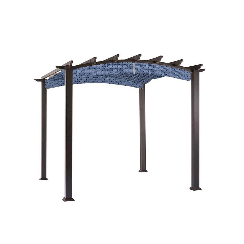 Standard 350 Midnight Trellis Replacement Canopy for Arched Pergola - Hercitys