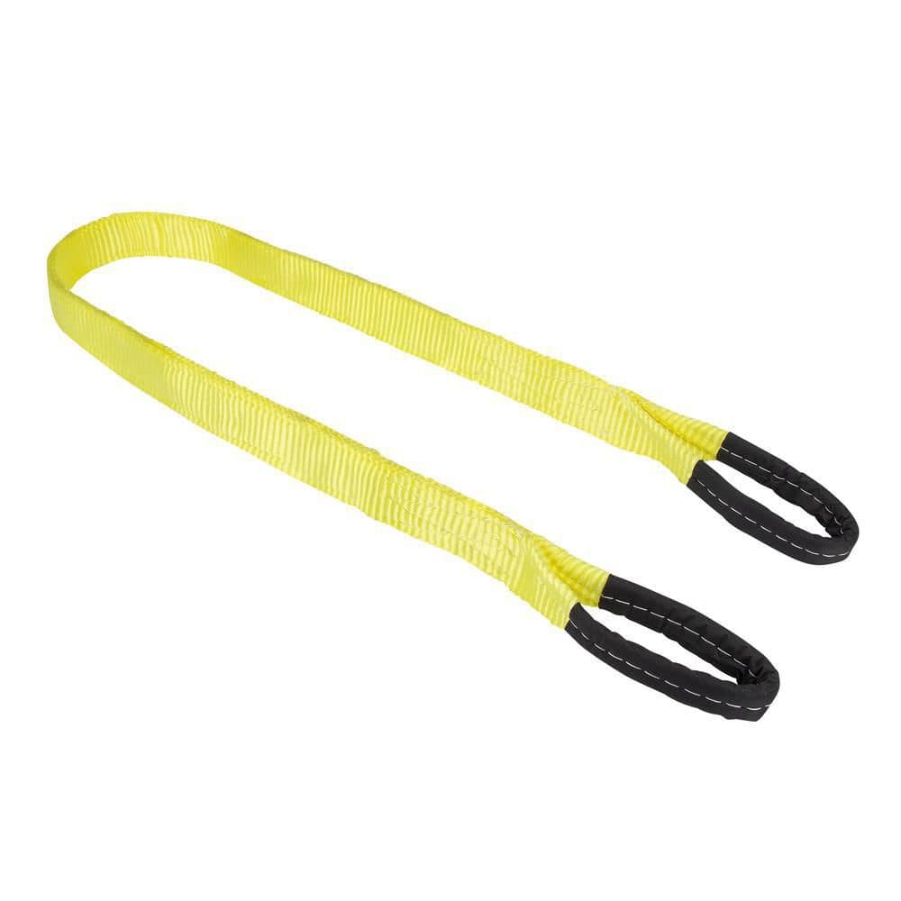 6 ft. 2-Ply Web Lifting Sling with 2,133 lb. Safe Work Load - Hercitys