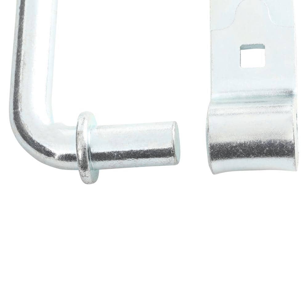 8 in. Zinc Plated Screw Hook and Strap Hinge - Hercitys