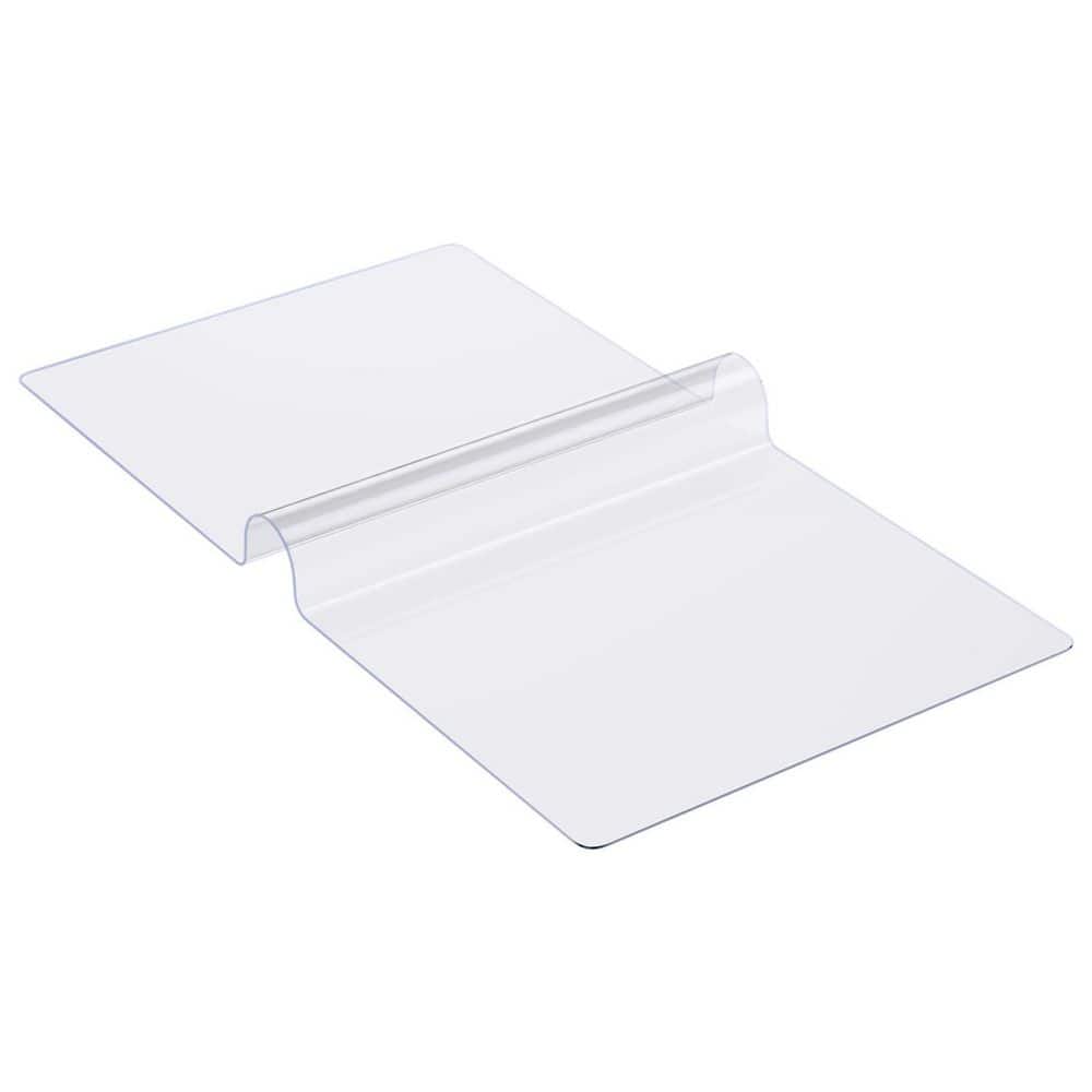 Plastic Table Cover, 24 x 48 in. 2.0 mm Thick Clear Table Protector, Rectangle PVC Desk Mat, Waterproof & Easy Cleaning - Hercitys
