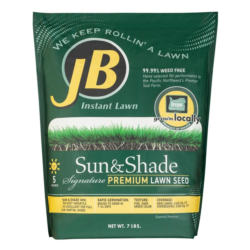 7 lbs. Sun and Shade Grass Seed - Hercitys