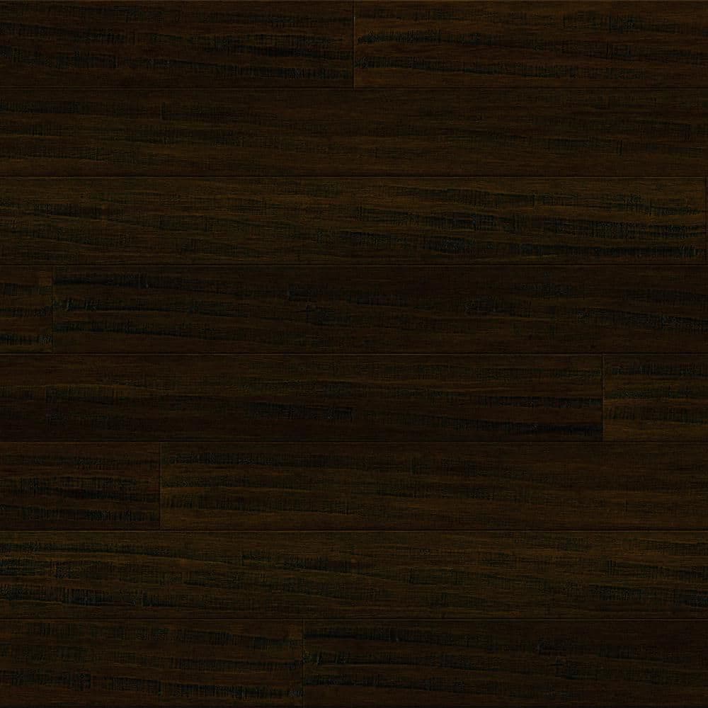 Strand Woven Wellington 1/2 in. T x 7.5 in. W x 72-7/8 in. L Click Lock Engineered Bamboo Flooring (22.7 sq.ft./case) - Hercitys