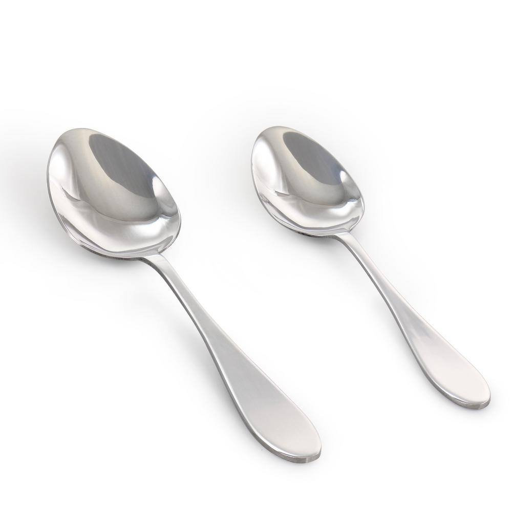 Silvermist 20 Piece Stainless Steel Flatware Set with Steak Knives - Hercitys