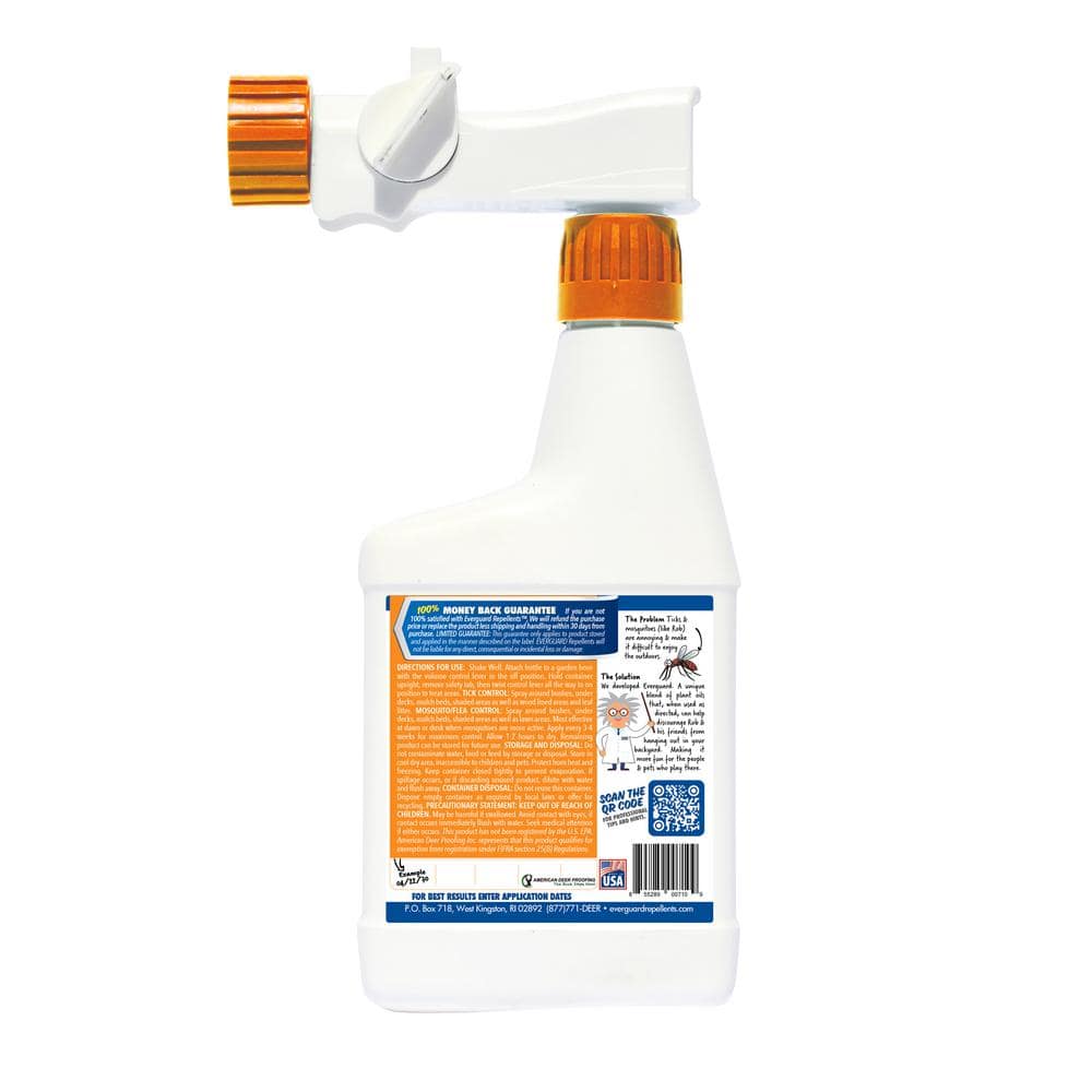 Tick and Mosquito 16 oz. Hose End Liquid Repellent - Hercitys
