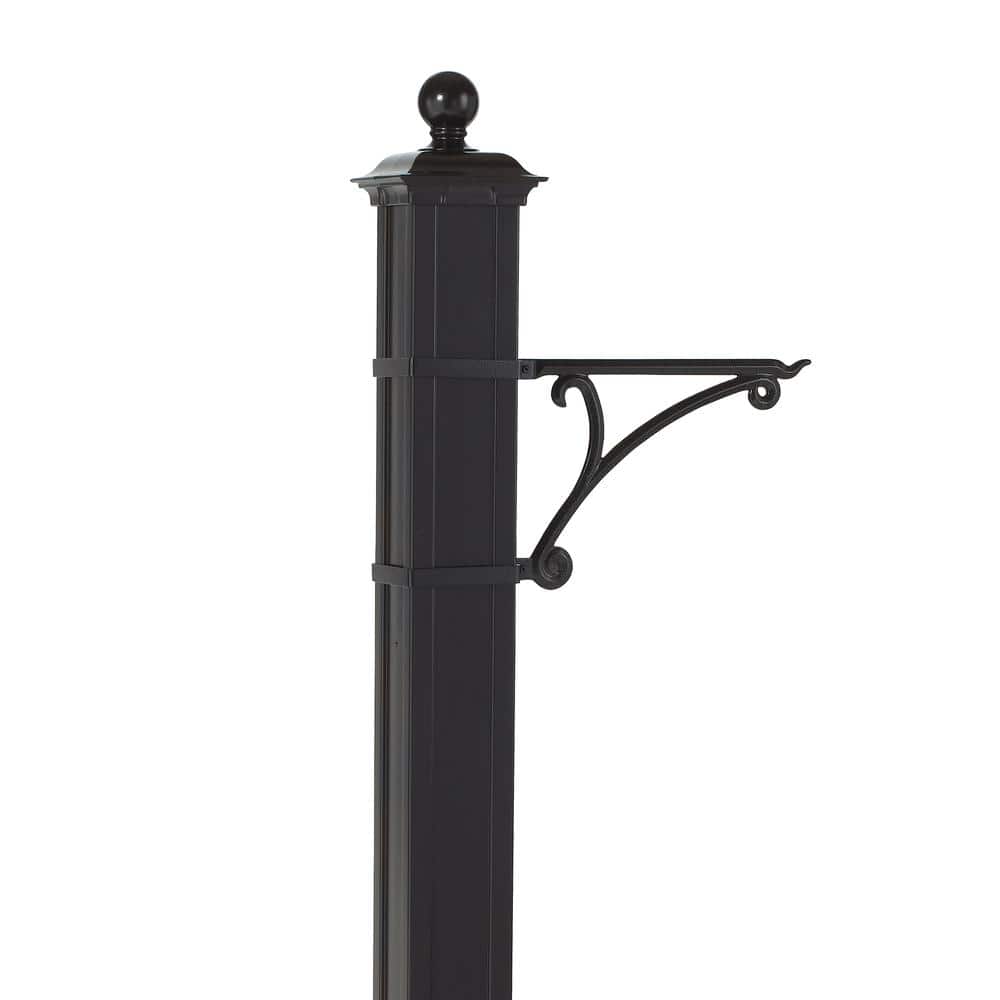 Balmoral Black Post Plant Hook - Hercitys