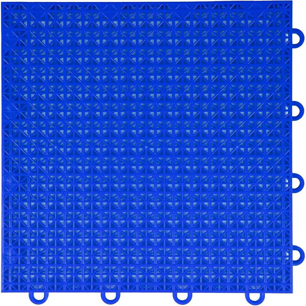 ProGame Outdoor Court Tiles, Blue, 12 in. x 12 in. (40 Tiles, 40 sq. ft.) - Hercitys