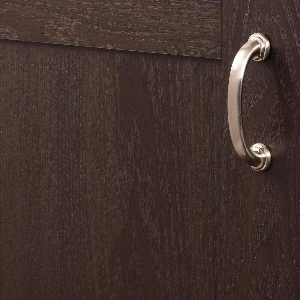 Zephyr Collection Pull 3 in. (76mm) Center to Center Satin Nickel Finish Modern Zinc Bar Pull (10-Pack) - Hercitys